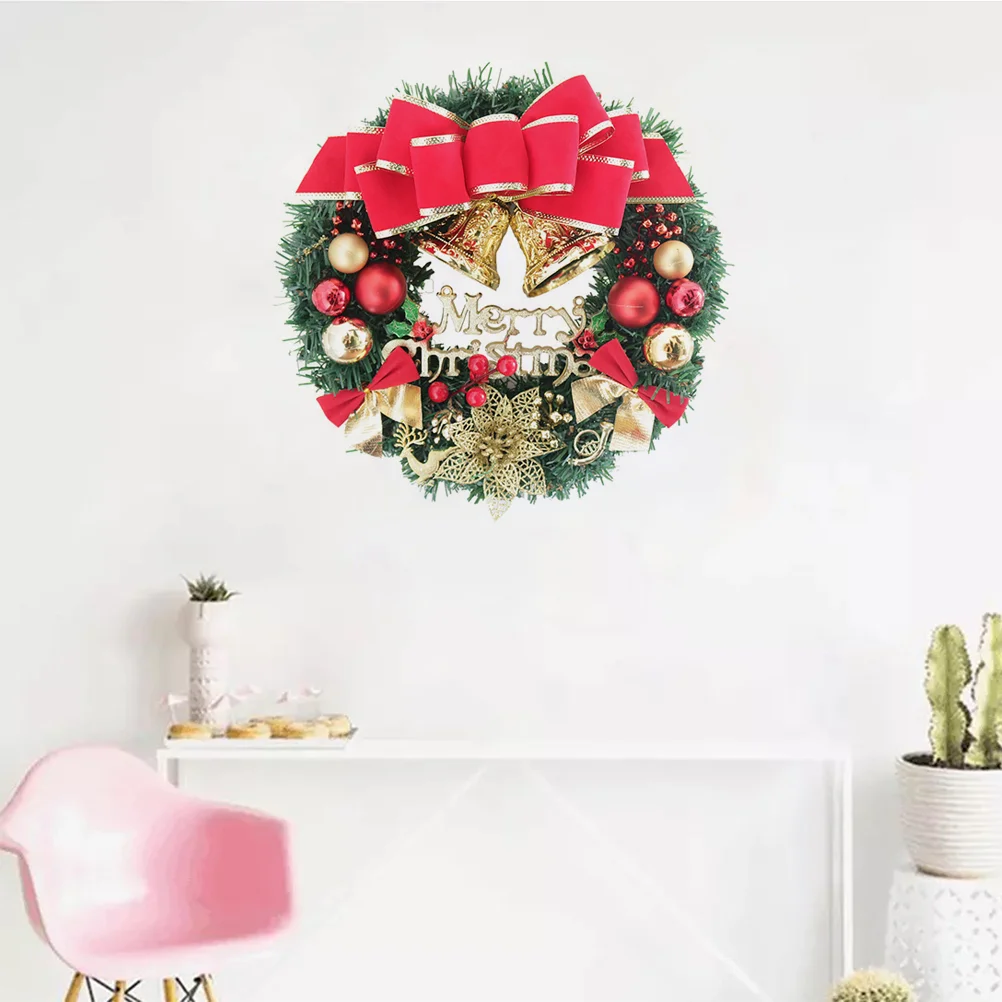 

1pc Front Door Wreath Entry Doorway Shop Window Staircase Garland Decoration for Home Decor