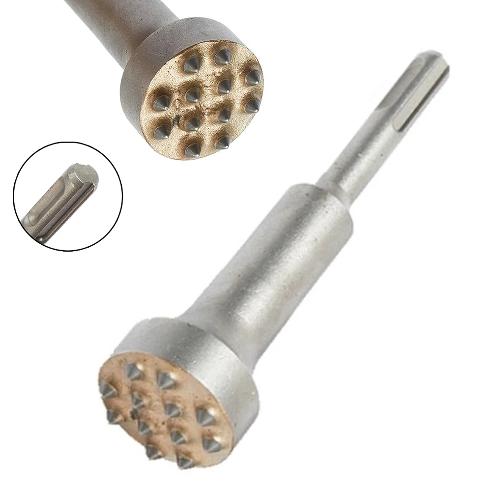 

SDS Plus Shank Alloy Point Groove Gouge Round Chisel Electric Hammer For Planing Concrete Slab/Bridge/Wall Drill Bit