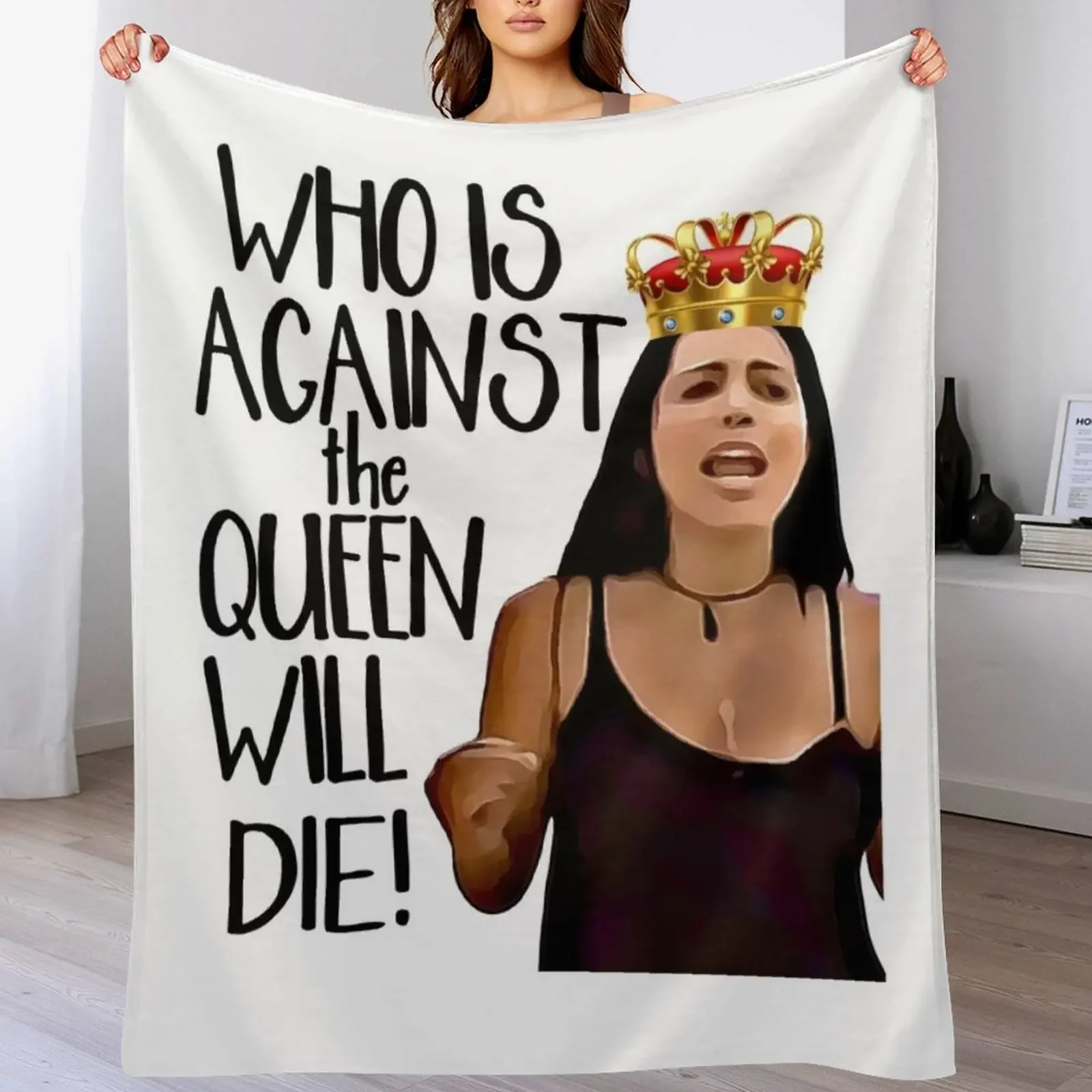 90-дневное одеяло Fiance Larissa Who Is Against the Queen Will Die теплое зимнее покрывало одеяла
