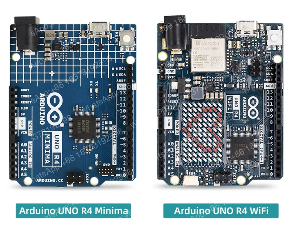 Фото Arduino UNO R3, Arduino UNO R4, Minima/WiFi: Стартовый набор для Интернета вещей, учебные пособия по программированию №3