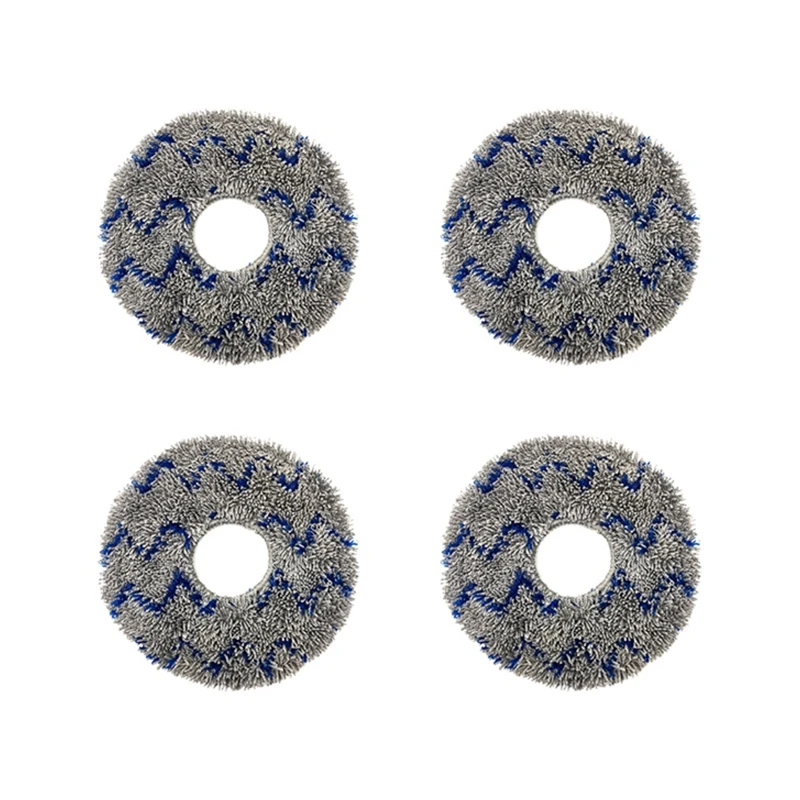 

4 Pcs Mop Cloth Replacement Parts Kits For Ecovacs DEEBOT T10 TURBO Robotic Vacuum Cleaner Home Cleaning Accessories
