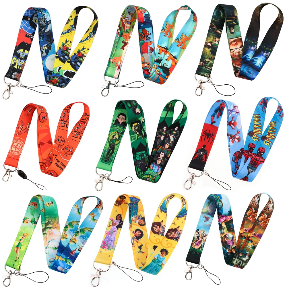 LB2916 мультфильм Минни научная фантастика фильмы Loki шнурок для ключей ремешки