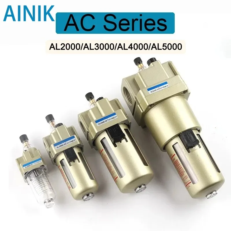 AL2000-02 Source Treatment Unit Pneumatic Lubricator Oil Mist Air Oiler Pneumatic Filter G1/4