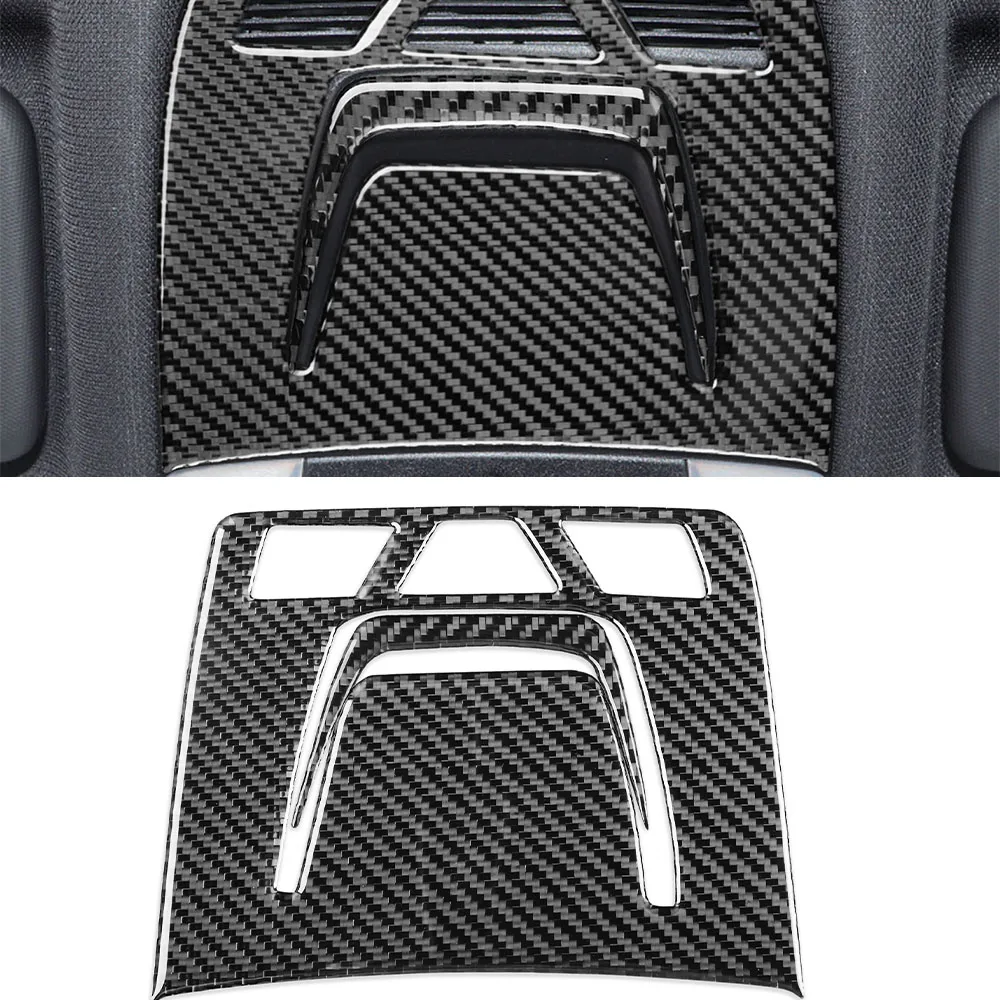 

Roof Reading Light Cover Trim Sticker Decal for Toyota Supra A90 2019 2020 2021 2022 Car Interior Accessories Carbon Fiber