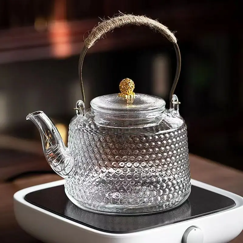 

High Quality Heat-resistant Glass Tea Set Japanese Teapot Gaiwan Teeware Teware Tea Pot and Cup Set Cups and Mugs Sets Complete