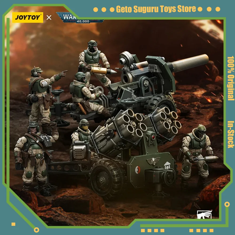 JOYTOY 1/18 экшн-фигурка Warhammer 40K Astra Militarum Bombast полевой пистолет Malleus ракетная установка