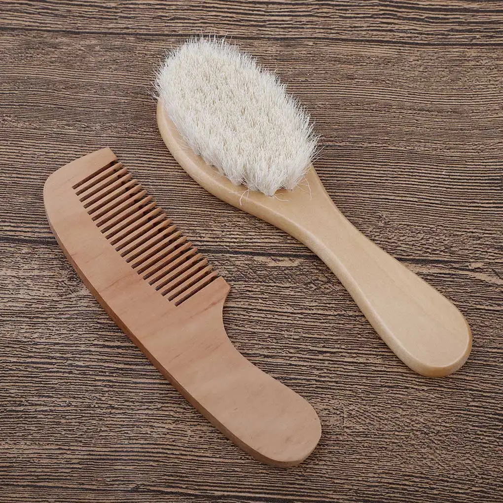 

Pack of 2 Baby Brush Comb Set Hairbrush Shower Massager Portable Combs