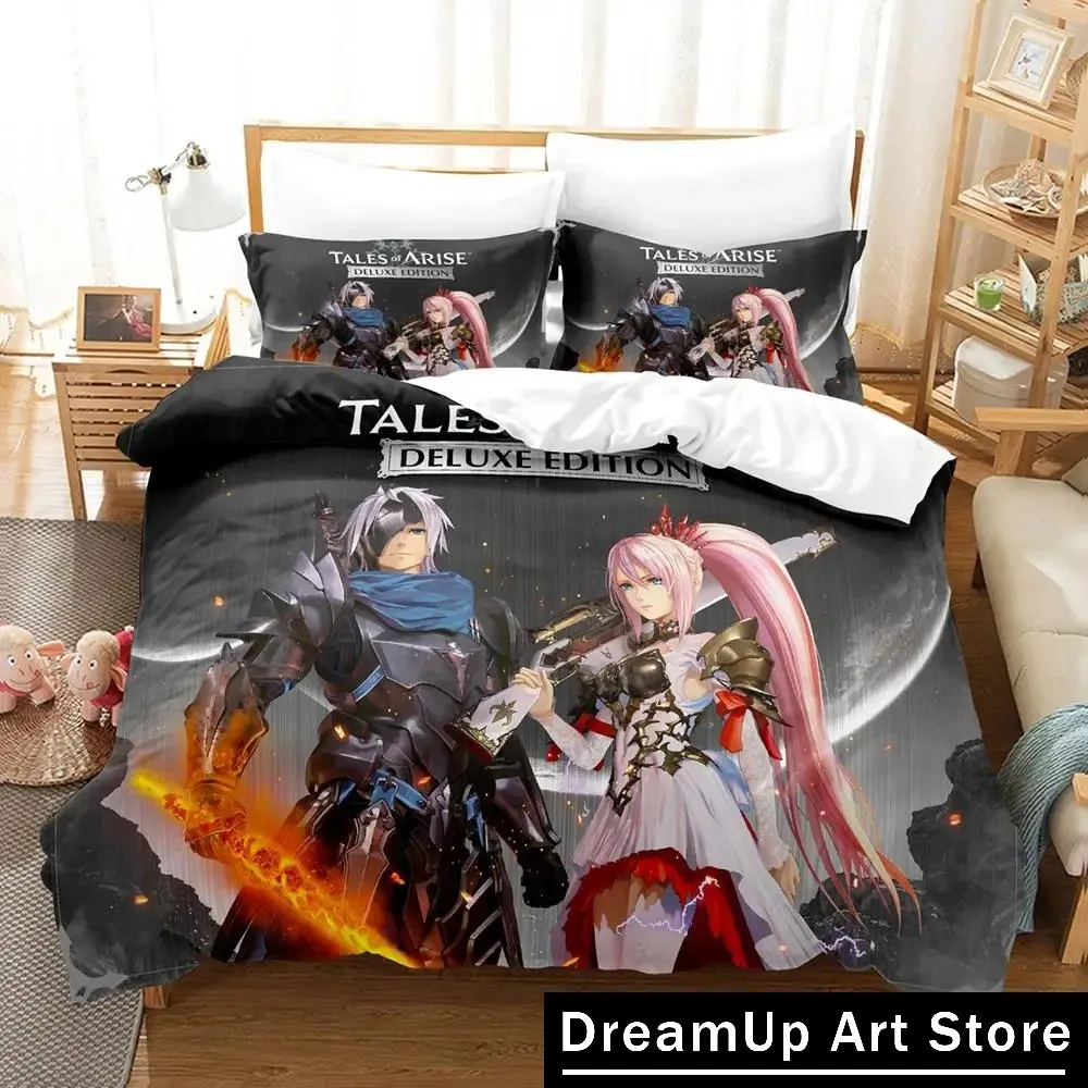 Комплект постельного белья с 3D принтом Сказки Ариса пододеяльник покрывало на