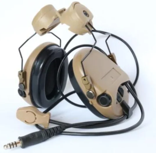 Tactical MSASORDIN Headset Accessories Fast Helmet ARC OPS-CORE Track Adapter Sordin Bracket for Hunting Tactical Headset  DE