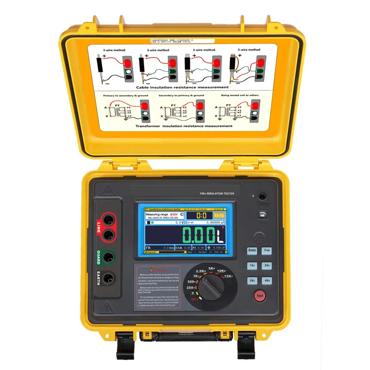 

15KV Digital insulation resistance tester High voltage megohmmeter