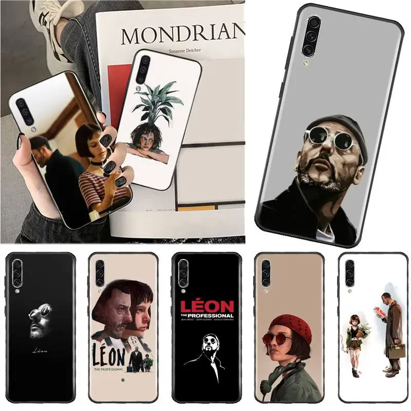 

Leon Matilda Natalie Portman Movie Phone Case For Samsung A40 A50 A51 A71 A20E A20S S8 S9 S10 S20 Plus note 20 ultra 4G 5G