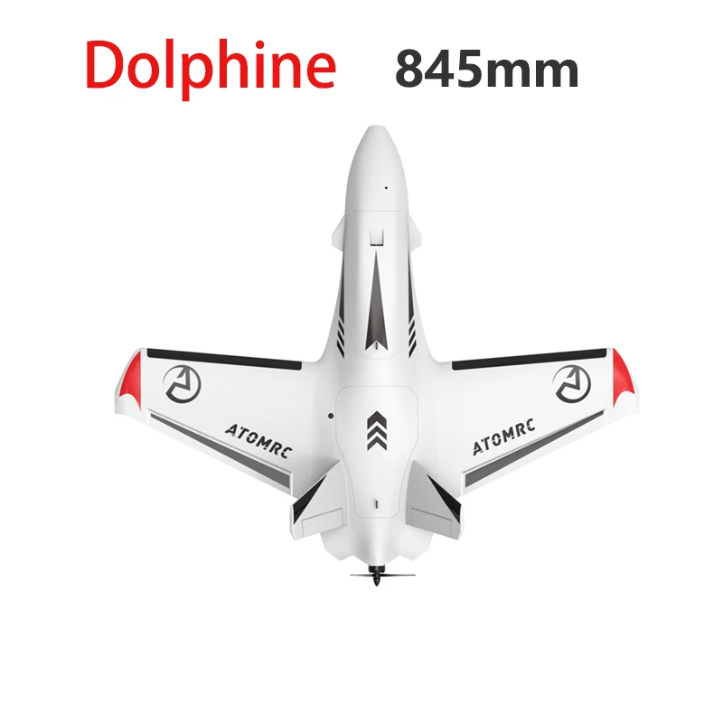 Летающий самолет ATOMRC Dolphin 845 мм комплект летающего самолета с неподвижным крылом