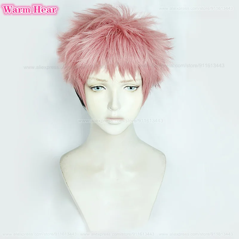 Женский парик для косплея Yuji парики из аниме серого розового оранжевого черного