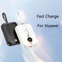 mini power bank 20000mah type cfor apple built in cable protable powerbank %c2%a0pd22 5w super fast charging for huawei p30 p40