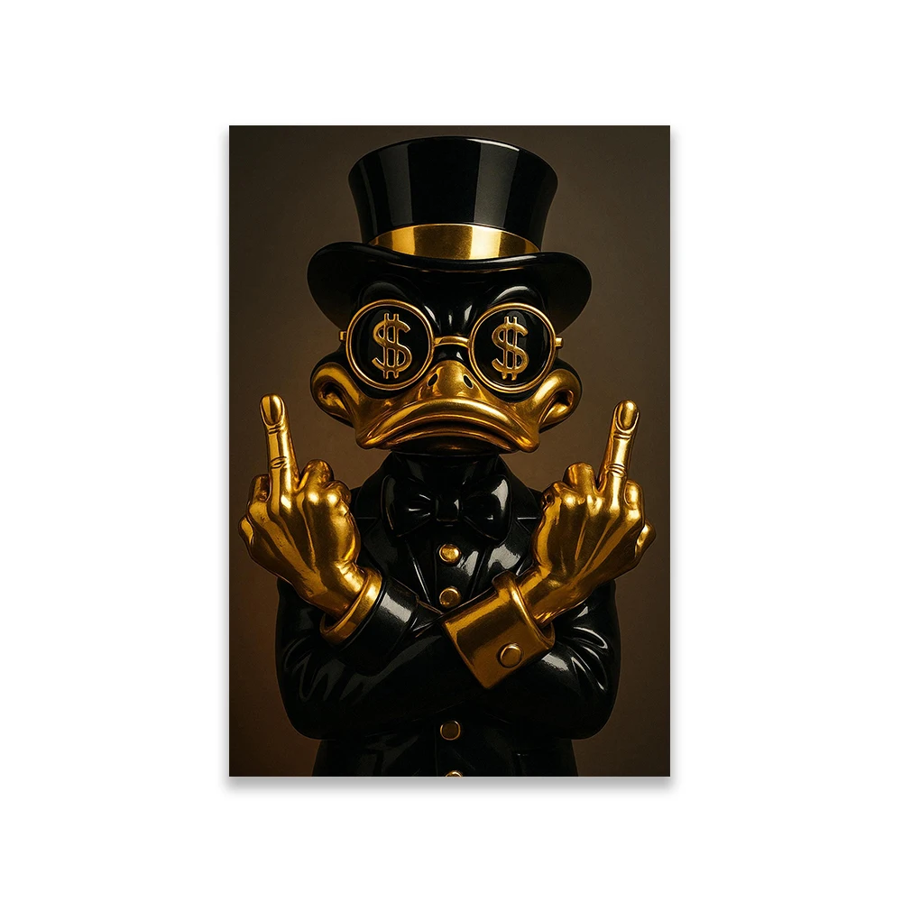 

Настенная картина MINISO Золотой Дональд Дак