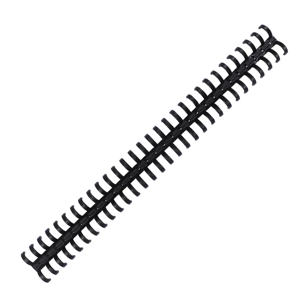 

30 Hole Coil Plastic Open Binder File Folder Comb Binding Spines Loose-leaf Ring