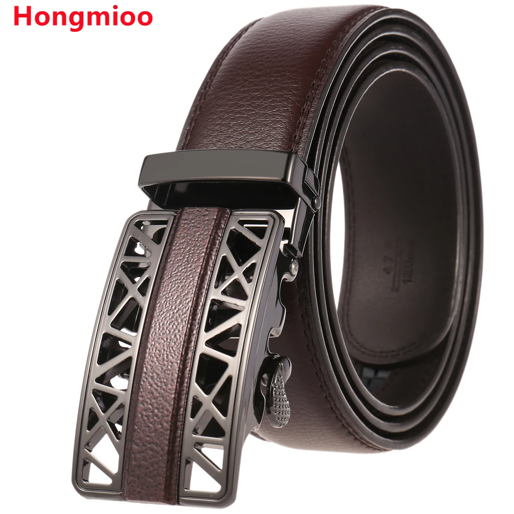 

Men Belts Designer Buckle Genuine Cow Leather Formal Ceinture Homme Business Cowboy Waistband Male Luxuri Gift