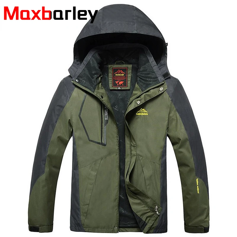

Men's Jackets Spring Autumn Casual Men Outwear Raincoat Waterproof Hooded Coats Male Breathable Bomber Jackets Plus Size 8XL 9XL