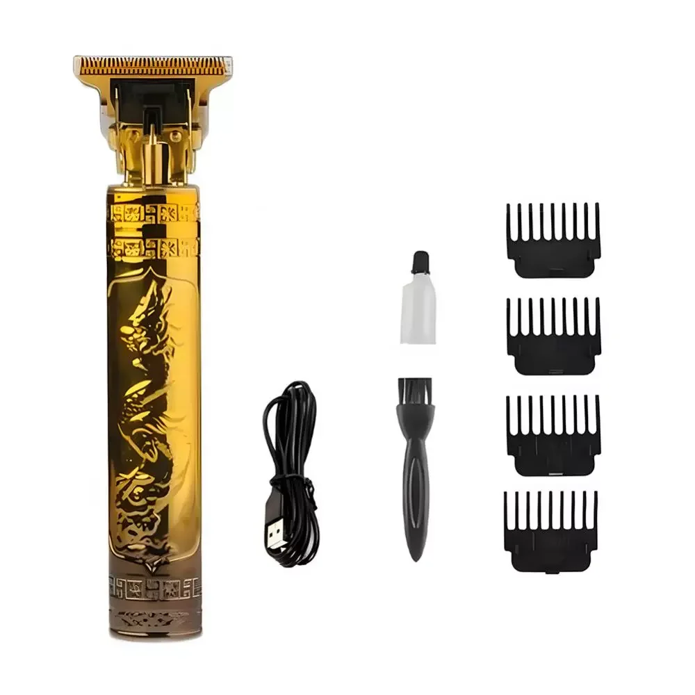 

Машинка для стрижки волос NEW2023 T9, мужской беспроводной триммер для волос, перезаряжаемая через USB бритва, триммер для бороды