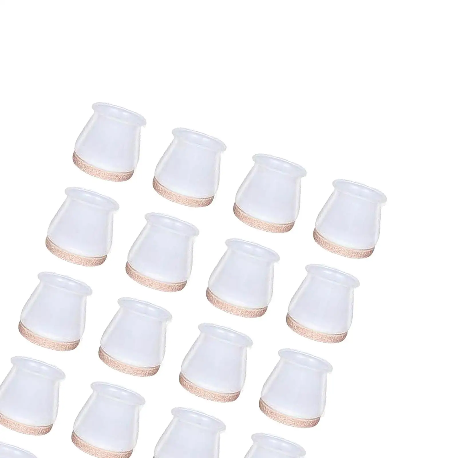 

20 шт./упаковка, силиконовые ползунки для защиты ножек стула