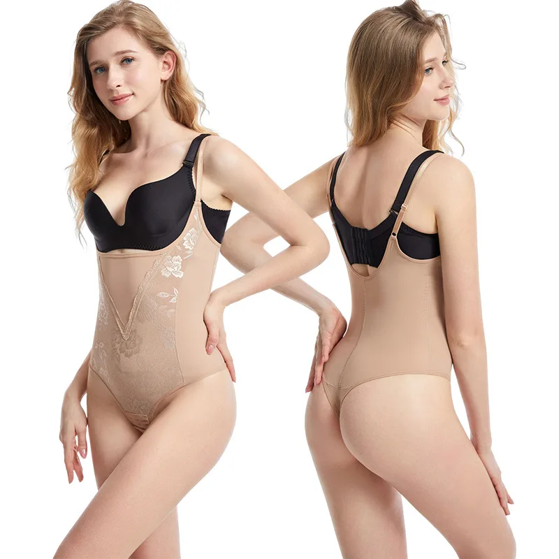 Бесшовная цельная одежда для коррекции фигуры и подтяжки талии бедер