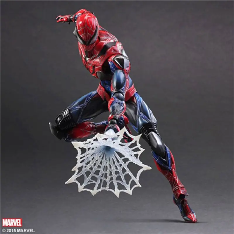 

Play Arts 28cm Marvel Spiderman Super Hero Spider Man : Homecoming Action Figure Toys
