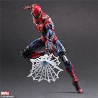 play arts 28cm marvel spiderman super hero spider man homecoming action figure toys