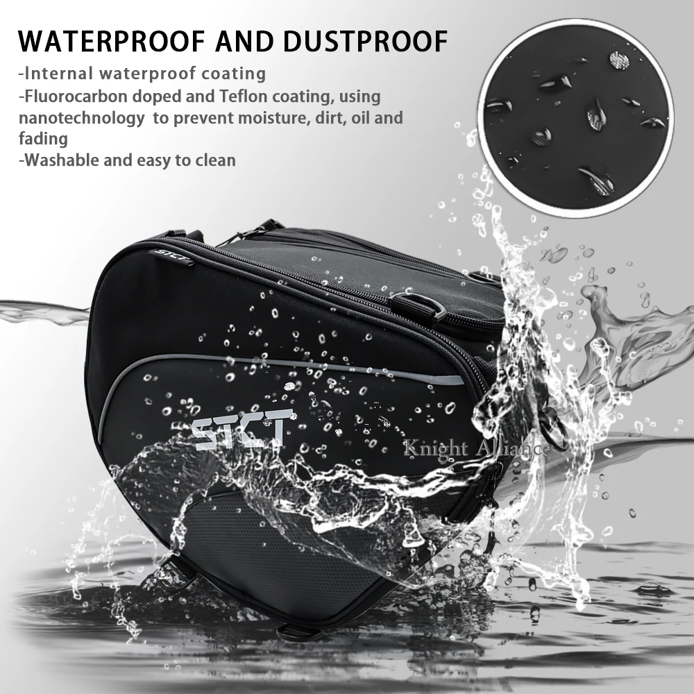 Туннельная сумка для мотоцикла скутера водонепроницаемая на бак сумки