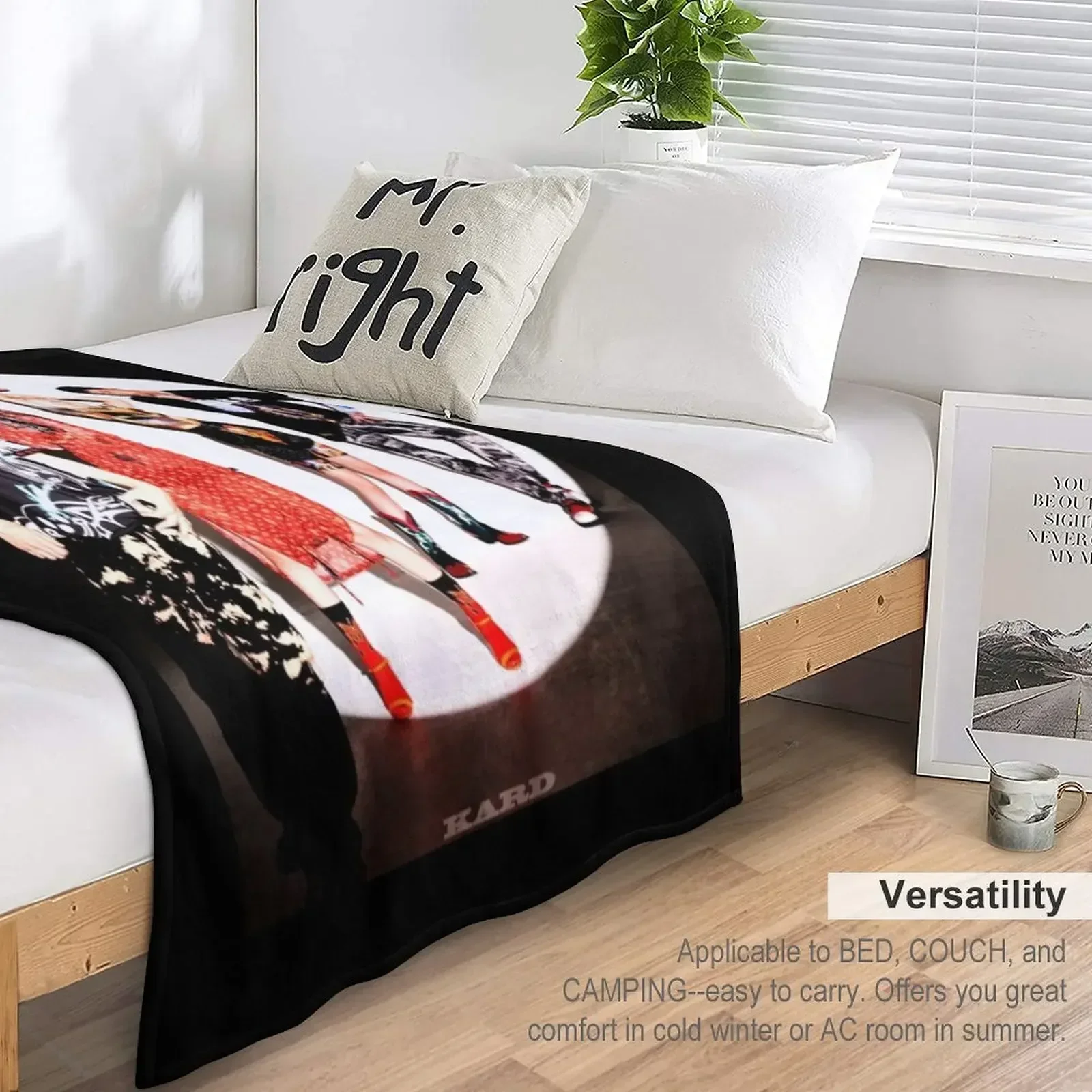 Одеяло KARD Way со словами забавный подарок декоративные одеяла для спальных мешков