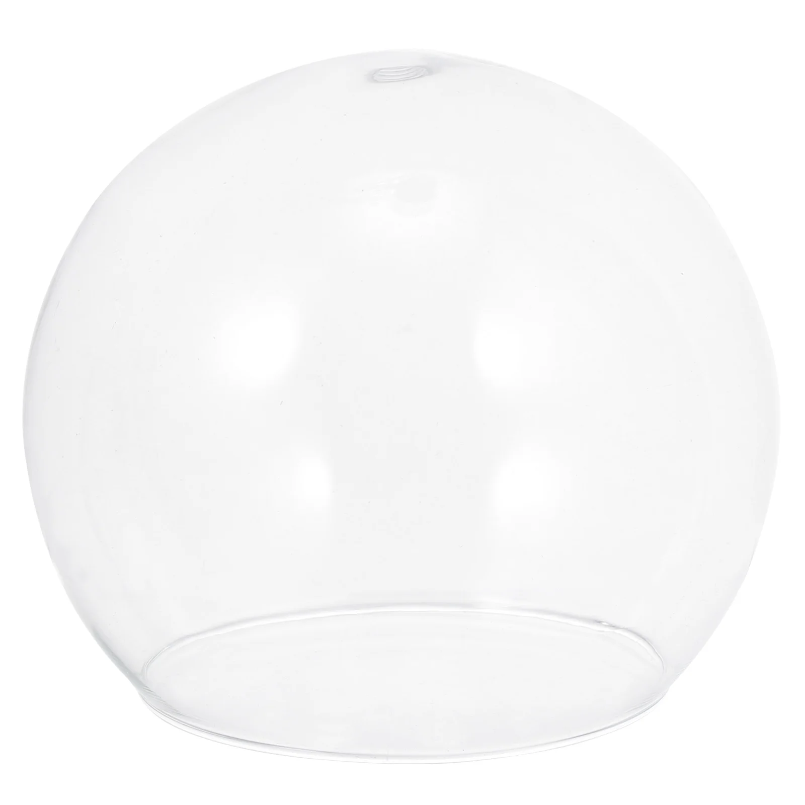 

1Pc Dessert Glass Cover Glass Bell Jar Container Eternal Flower Jar(Transparent)