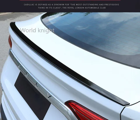 Для Geely Tugella Xingyue FY11 2019 2020 2021, АБС-пластик, ковка из углеродного волокна, задний багажник, крыло, хвост, комплект кузова автомобиля, аксессуары