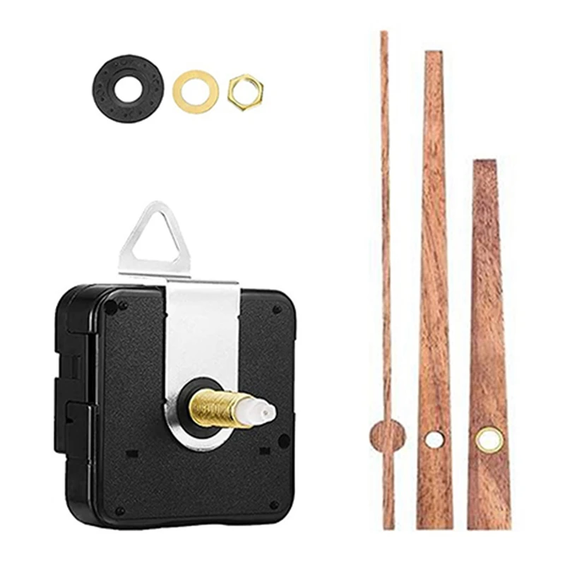 

DIY Silent Quartz Movement Mechanism Wall Clock 20Mm Hands Clock For 12 Inch Clock Replaced Parts