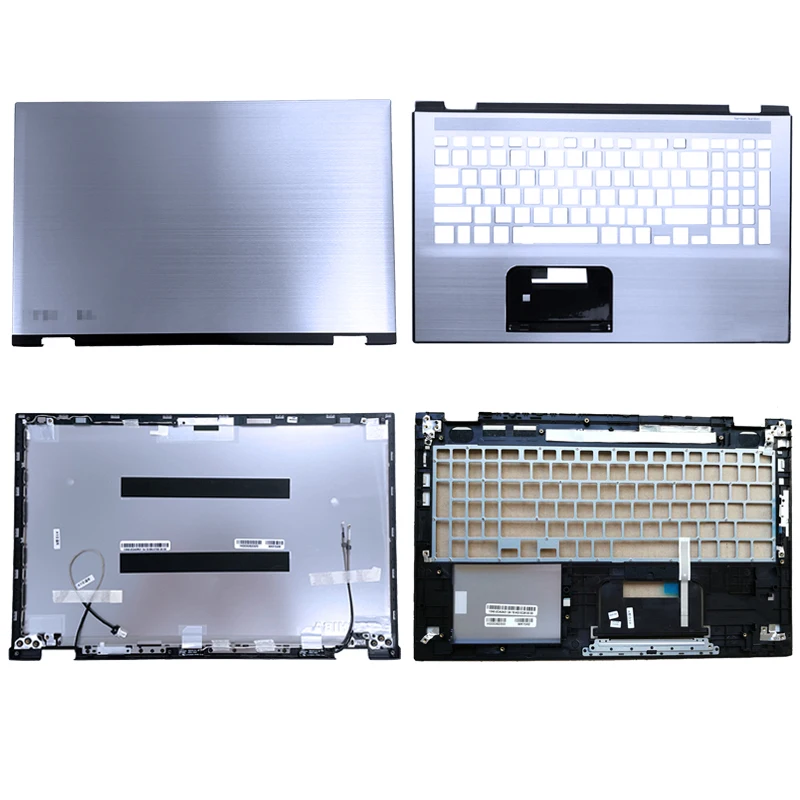 

Новинка для ноутбука Toshiba P55W-C, задняя крышка ЖК-дисплея/Упор для рук, верхний корпус, серебристый корпус 13N0-2CA0R01 13N0-2CA0A01