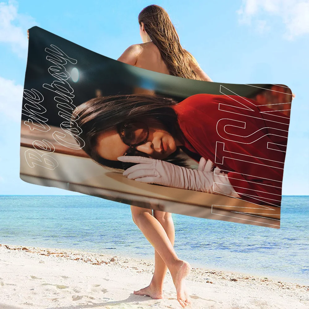 Пляжное полотенце из микрофибры быстросохнущее мягкое