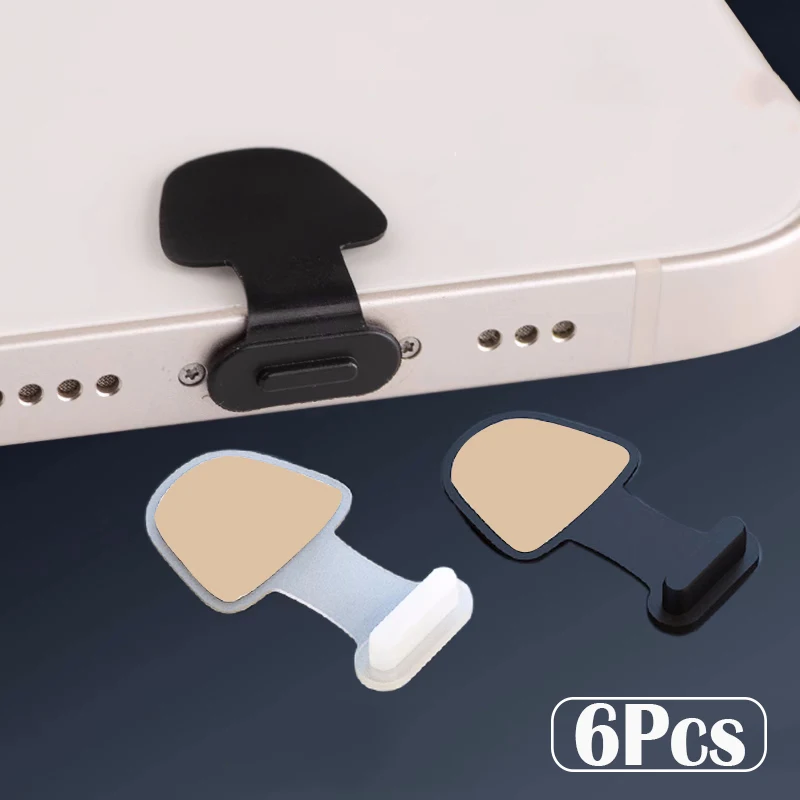 

Mobile Phone Charging Port Anti-Dust Plug For Apple iPhone Samsung S23Ultra USB Type-C Port Protector Lossproof Dustplugs Cover