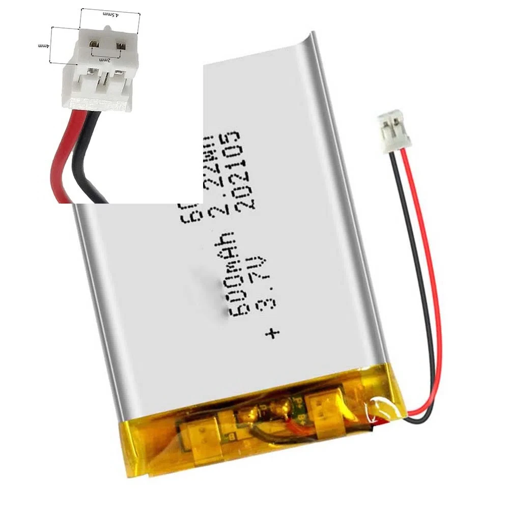 Аккумуляторная 3 7 В 600 мАч 603040