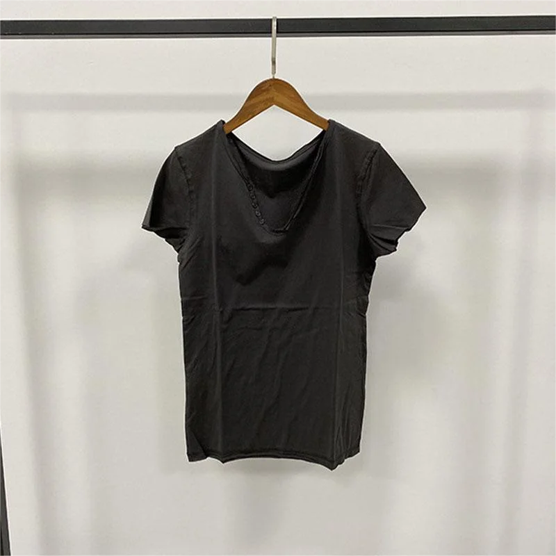 Zadig Женские футболки Модная серая летняя футболка с коротким рукавом Женская