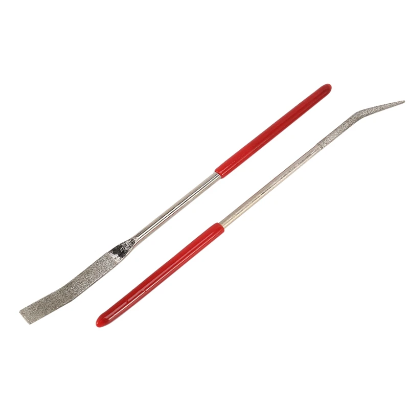 

Curved Mini Diamond File Set Needle File Set Coated Diamond File Metal File Set