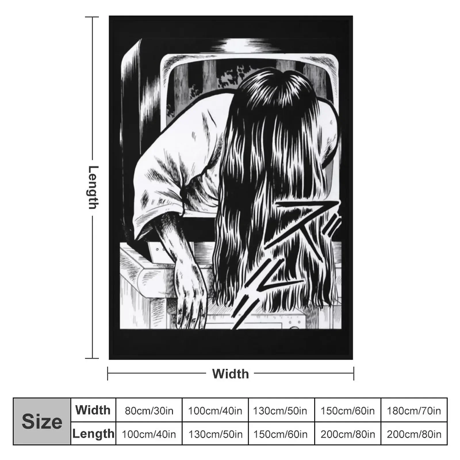 Классическое одеяло SADAKO роскошные утолщенные мягкие одеяла на Хэллоуин