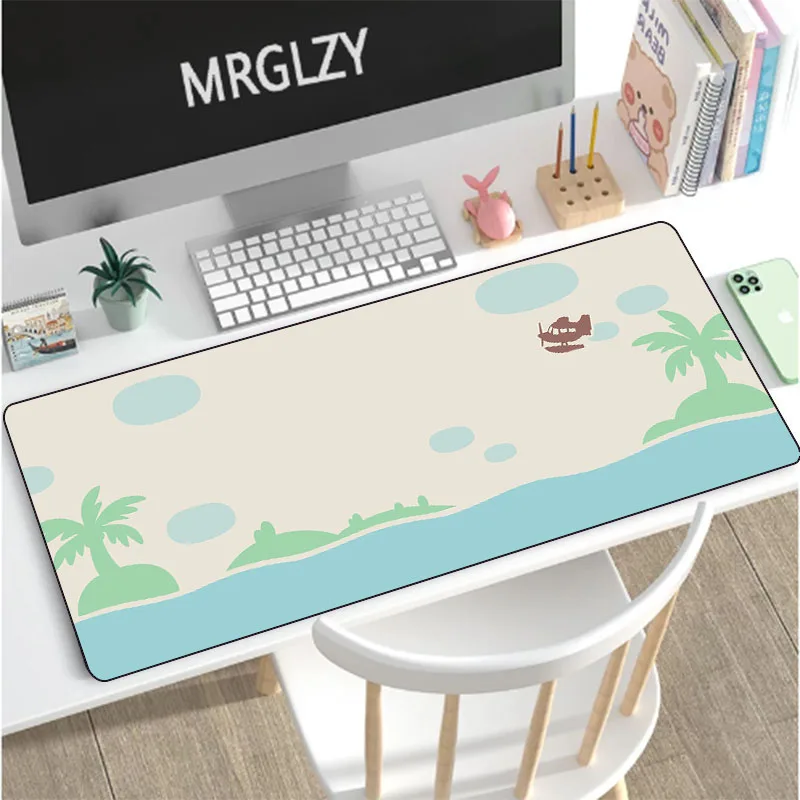 

Computer Accessories Peripheral Components Keyboard Mouse Pad Simple HD Wallpaper XL Student Office Desk Pad Waterproof MousePad