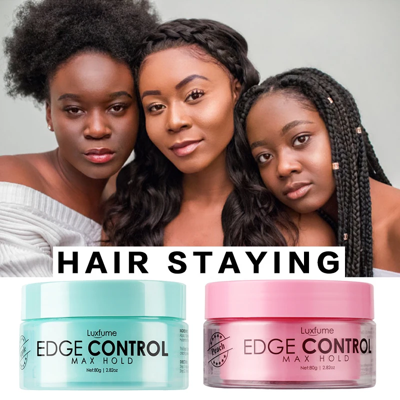 hair care Hair Oil Wax Cream Edge Control Hair Styling Cream Broken Hair Finishing Anti-Frizz Hair Fixative Gel Free shipping