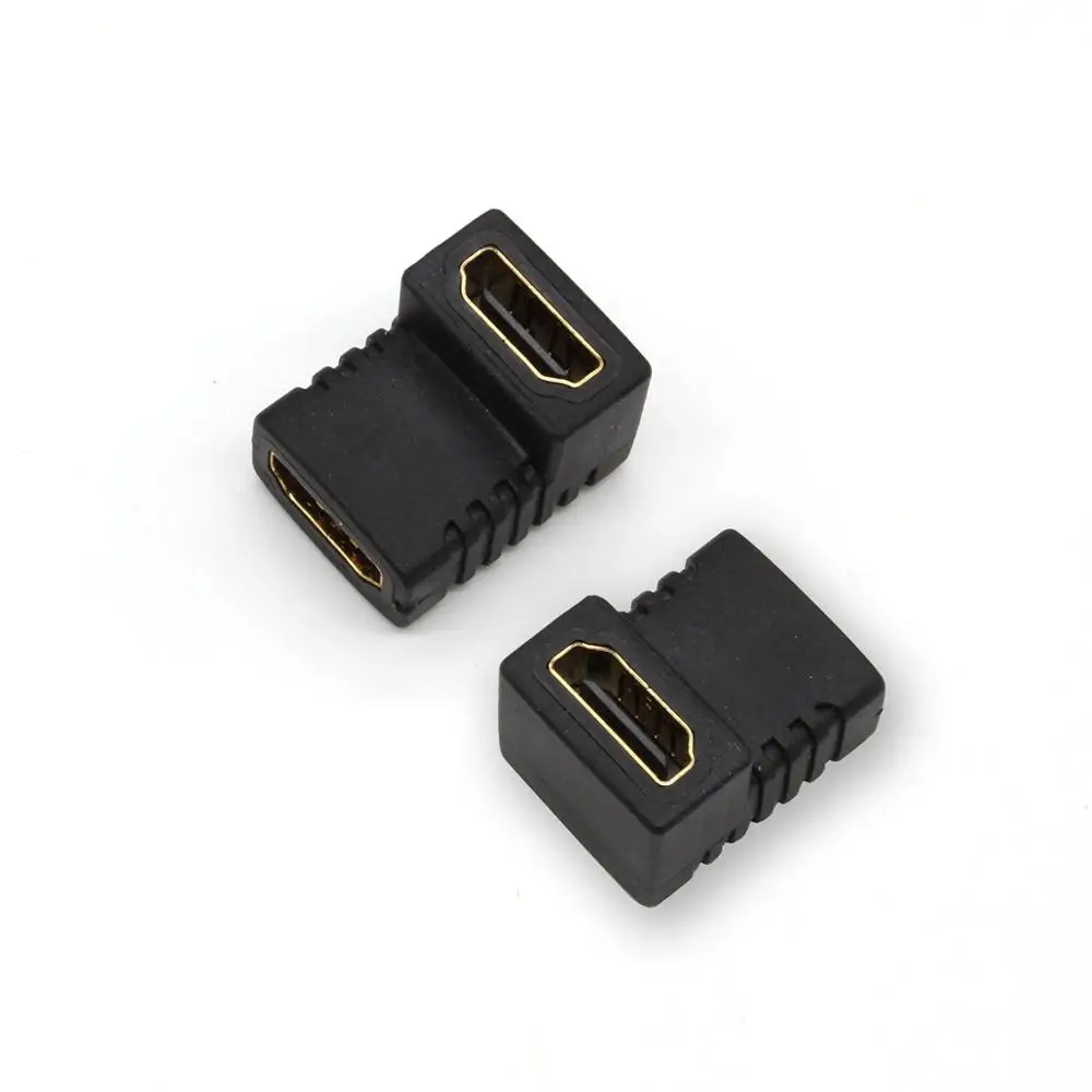 

High Quality HDMI Connector With 90 Degrees HDMI Female To Female Adapter
