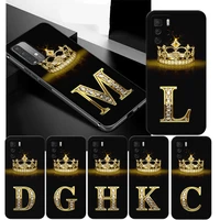 Rose Gold Letters Phone Case for Xiaomi Redmi Note Pro Note Pro for POCO Pro Pro Black Case