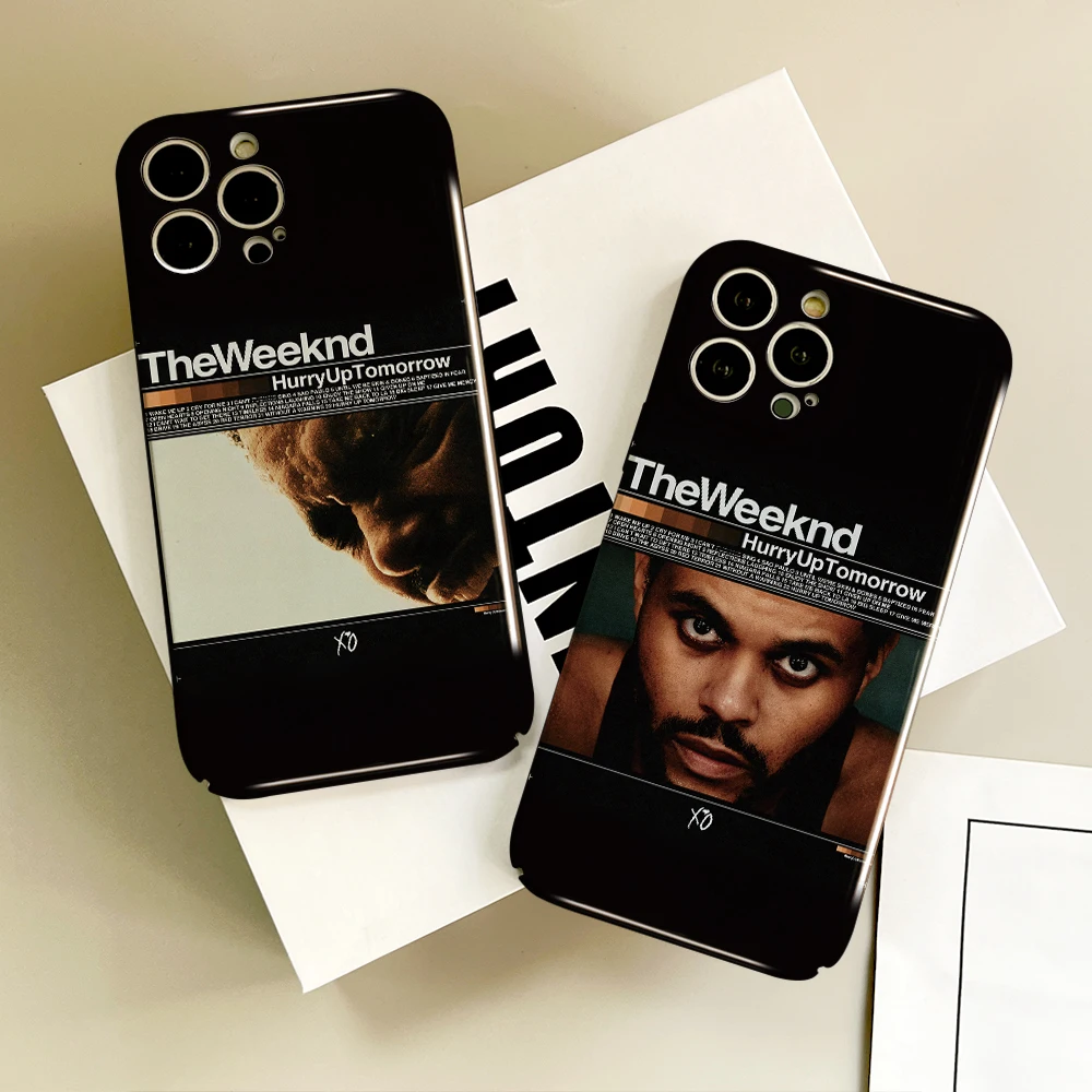 Чехол для телефона Singer The Weeknd торопитесь завтра iPhone 16 15 14 13 12 11 Plus Pro Max Mini глянцевый