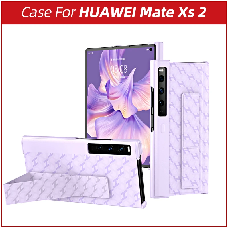 

Applicable To Huawei Mate Xs2 Folding Leather With Stand Same Style As The Official Products Split Phone Case Protective Cover