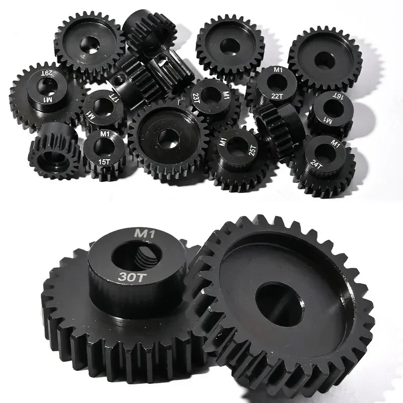 Фото Шестерня M1 8 мм 14-20T 21T-25T 26T-30T для мотора 1/5, 1/6, 1/7, 1/8 Trsx ARRMA 4WD Outcast 8S EXBRC, для вала двигателя автомобиля №2