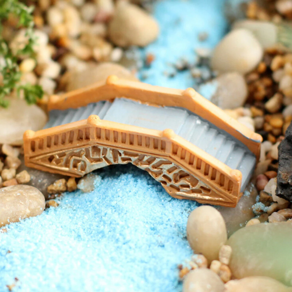 

DIY Simulation Stone Bridge Mini Craft Fairy Garden Miniatures Terrarium Accessories Home Decoration Micro Landscape Decoration