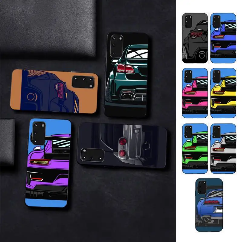 

Japan JDM Sports Cars Comic Phone Case for Samsung S10 21 20 9 8 plus lite S20 UlTRA 7edge