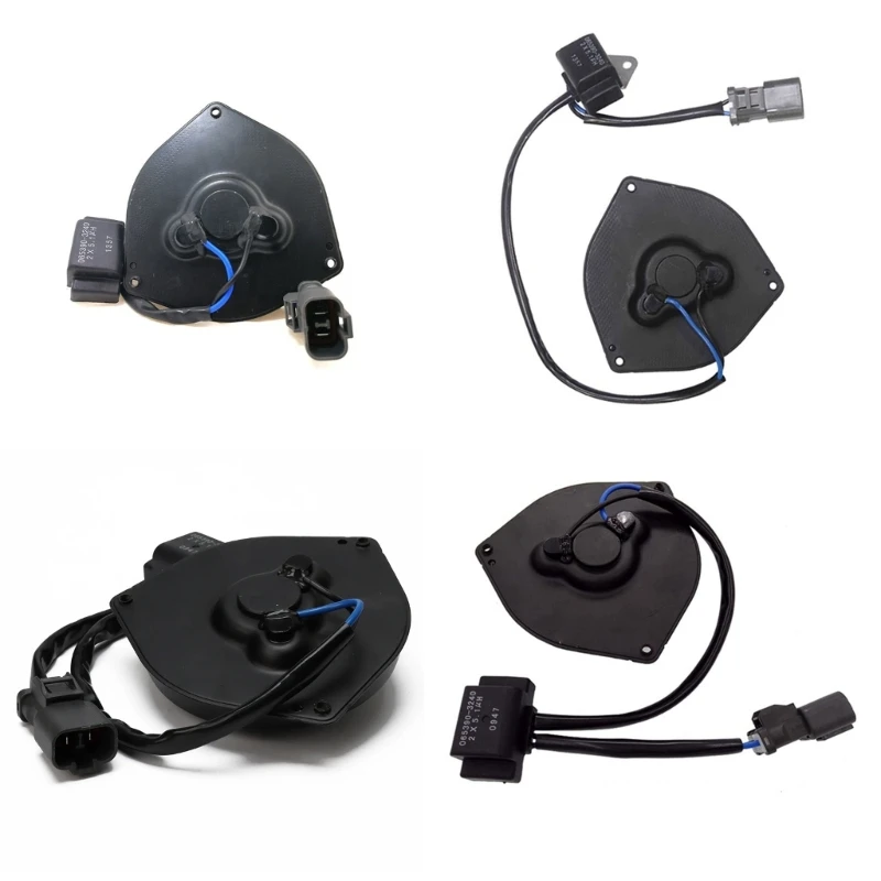 Автомобильный двигатель вентилятора охлаждения с 2 контактами постоянный ток 12 В