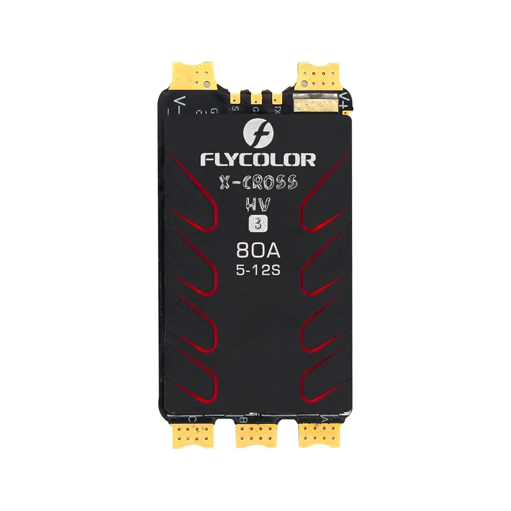 FLYCOLOR X-Cross HV3 60A 80A 120A 160A 5-12S BLHeli32 Бесщеточный регулятор скорости